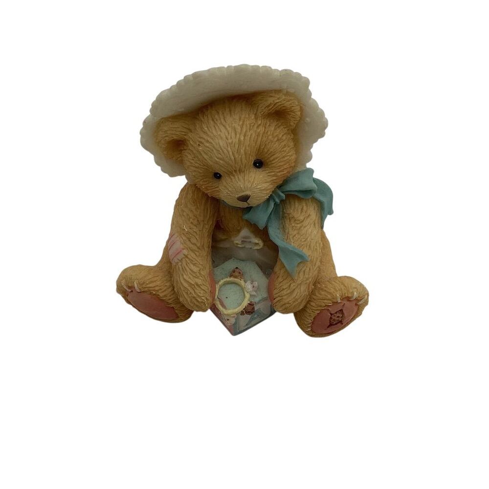 Cherished‎ Teddies Bobbie Figurine Friendship Theme w/ Box & COA